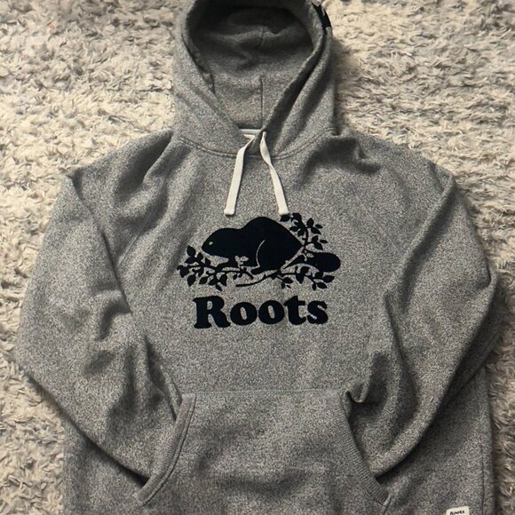 Roots Organic Original Kanga Hoodie (Salt & Pepper) - Picture 1 of 3